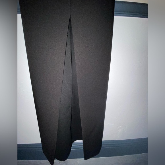 BCBG BLACK STRAPLESS GOWN - Picture 4 of 9